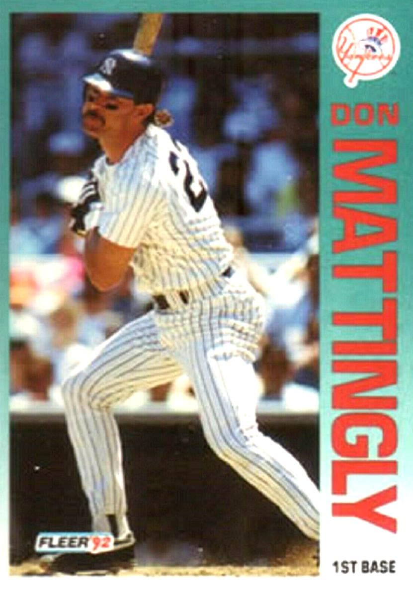 Don Mattingly 1992 fleer Fleer