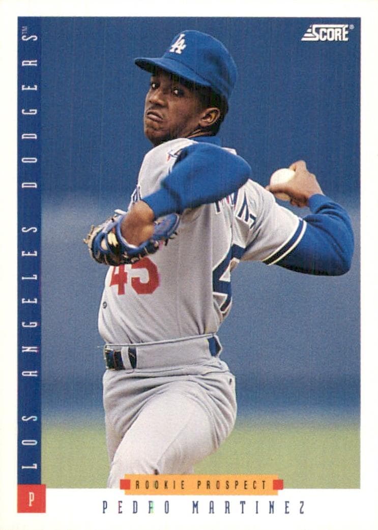 Pedro Martinez 1993 panini Score