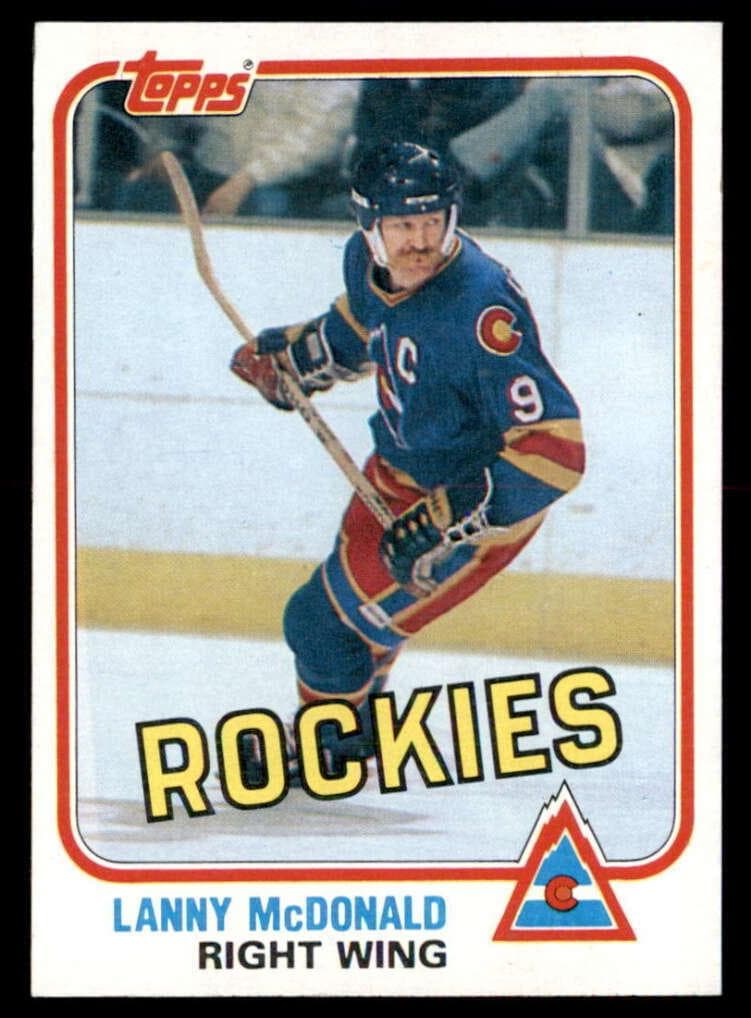 Lanny McDonald 1981 topps