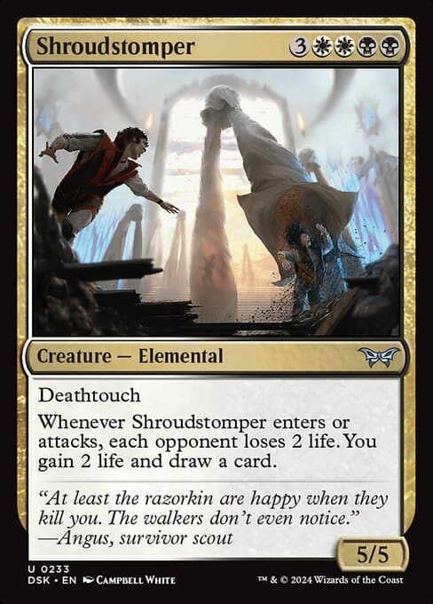 Shroudstomper 2024 Magic: The Gathering Duskmourn: House of Horror