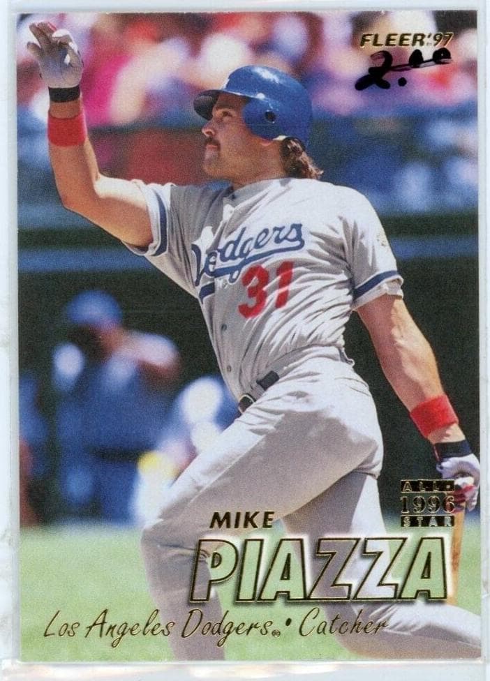 Mike Piazza 1997 fleer Fleer