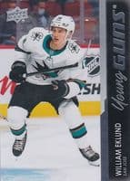 William Eklund trading card