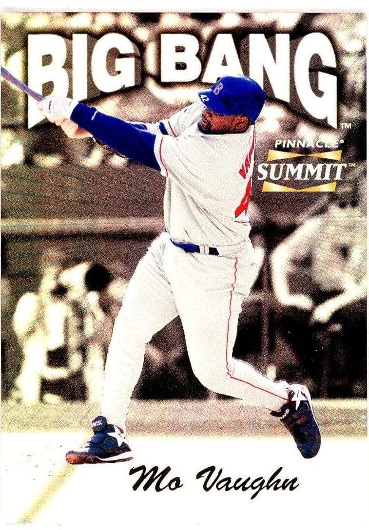 Mo Vaughn 1996 unknown Pinnacle Summit