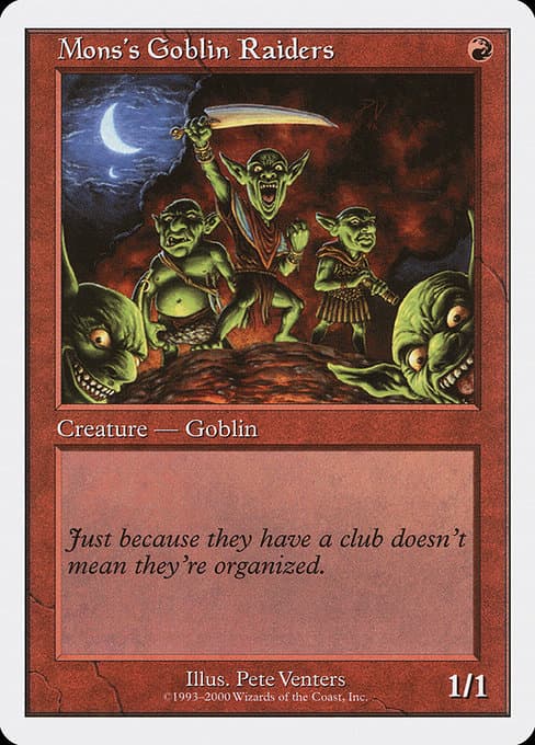 Mons's Goblin Raiders #167