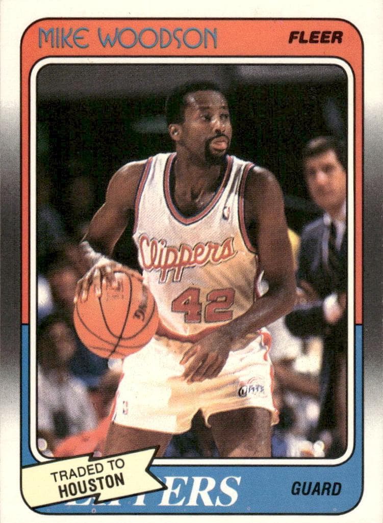 Mike Woodson trading card