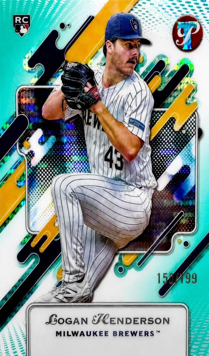 Logan Henderson 2025 topps Topps Pristine