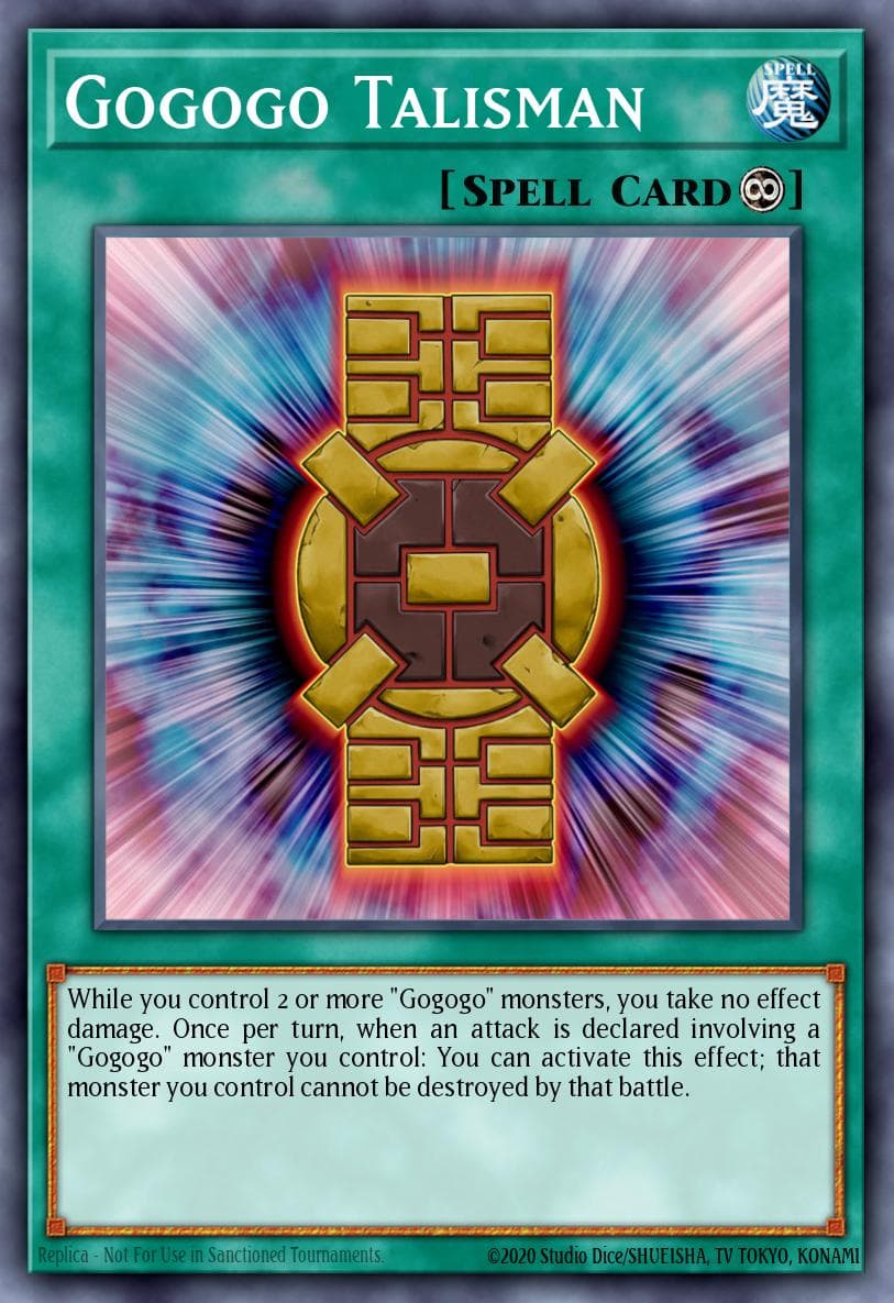 Gogogo Talisman 2015 Yu-Gi-Oh! Secrets of Eternity