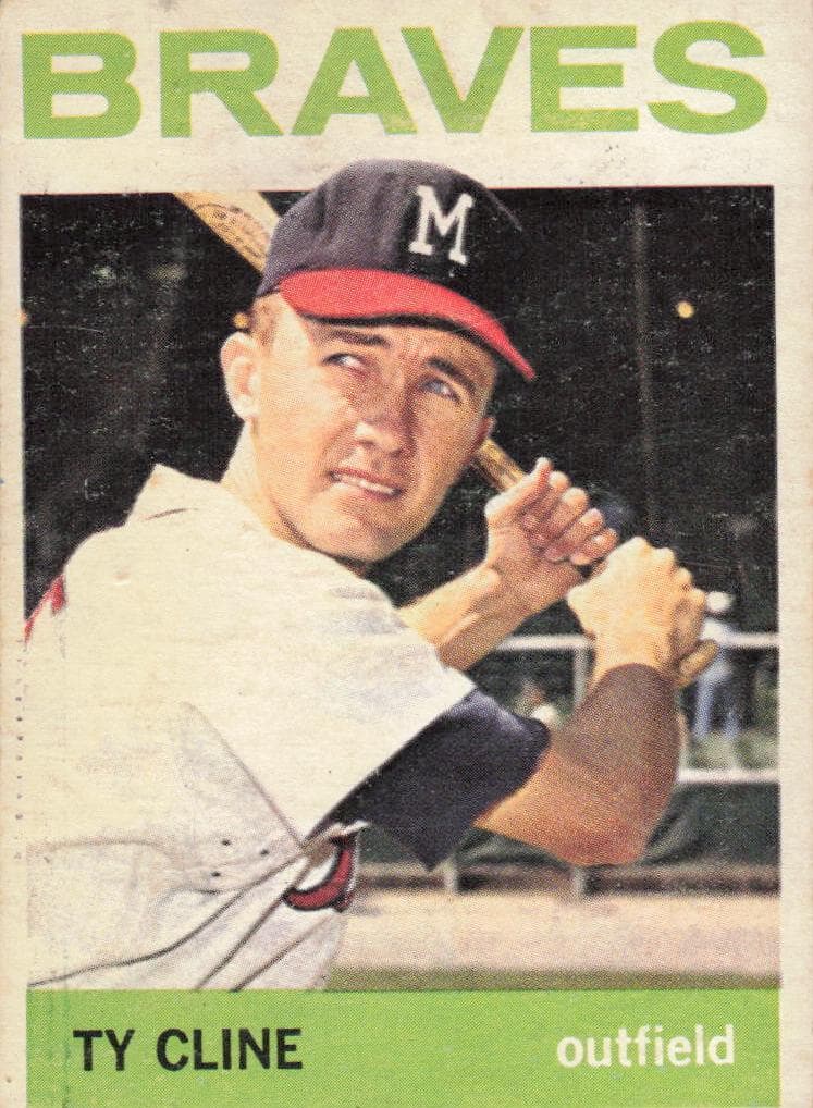 Ty Cline 1964 topps Topps