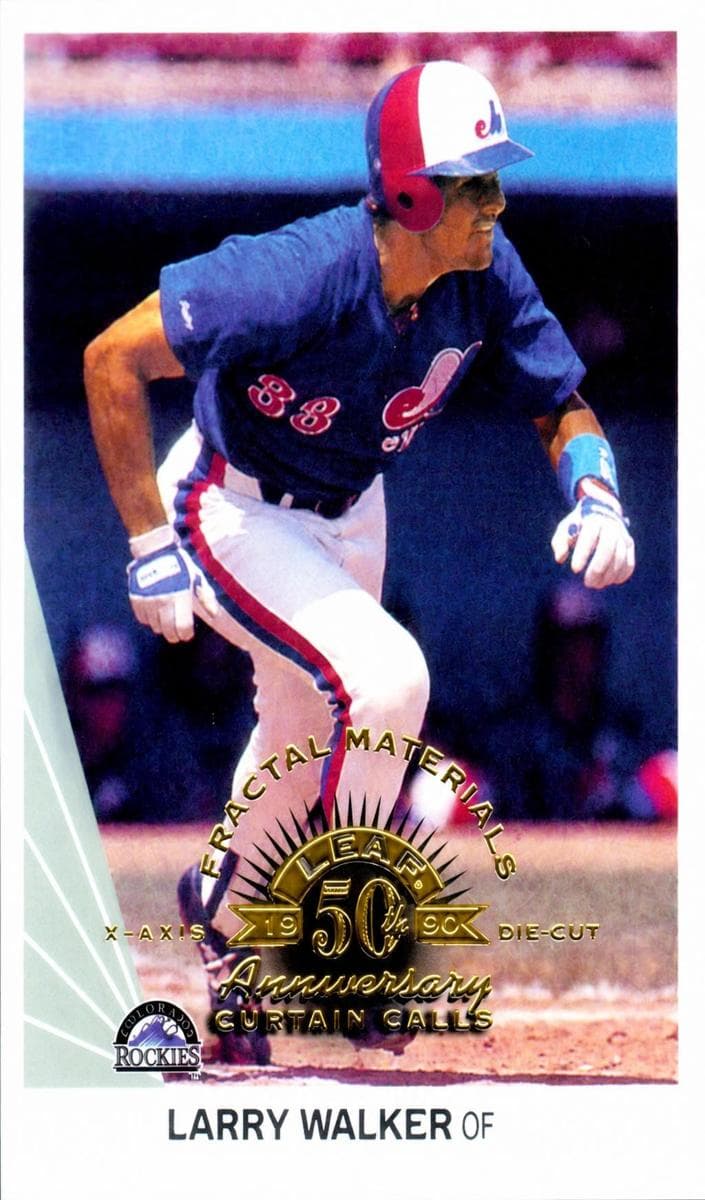 Larry Walker 1998 unknown SPx Finite