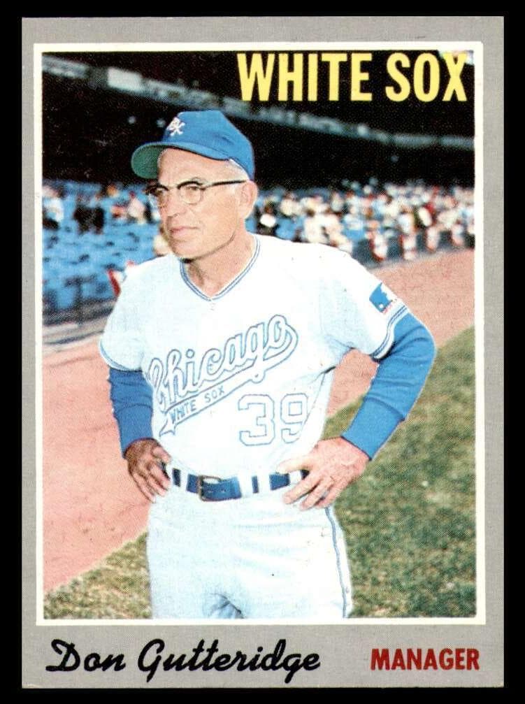Don Gutteridge 1970 topps Topps