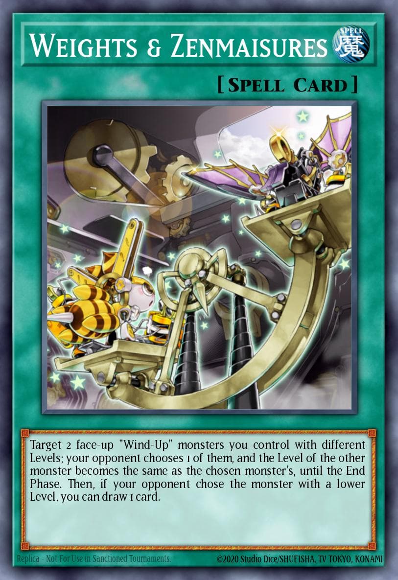 Weights & Zenmaisures 2012 Yu-Gi-Oh! Order of Chaos