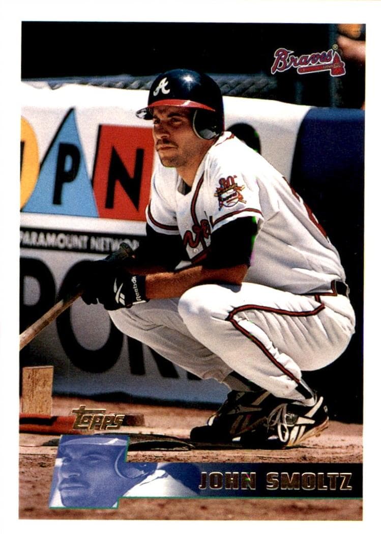 John Smoltz 1996 topps