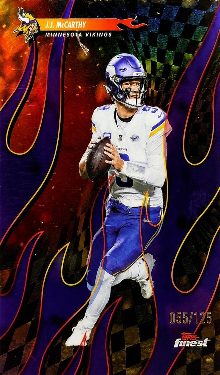 J.J. McCarthy 2025 unknown Finest