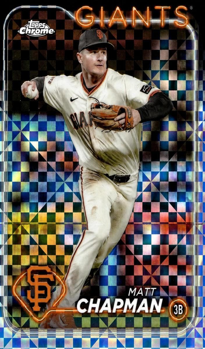 Matt Chapman 2024 topps Topps Chrome