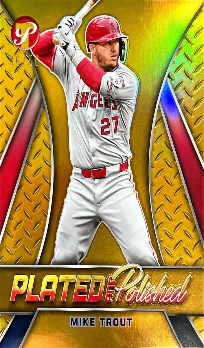 Mike Trout 2025 topps Topps Pristine