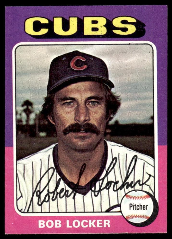 Bob Locker 1975 topps Topps