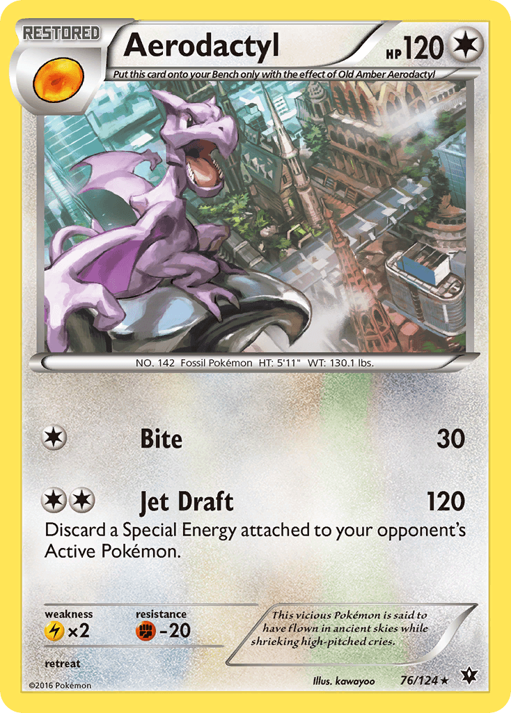 Aerodactyl 2025 Pokemon