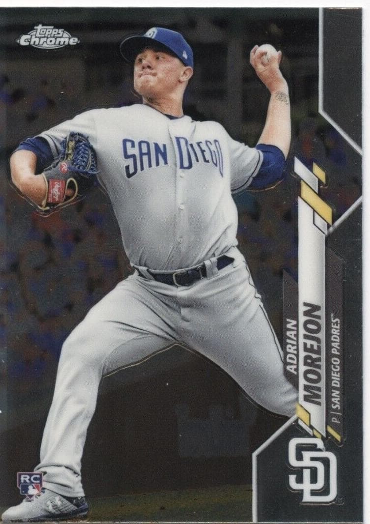Adrian Morejon 2020 topps Topps Chrome