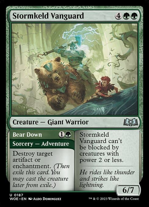 Stormkeld Vanguard // Bear Down #187