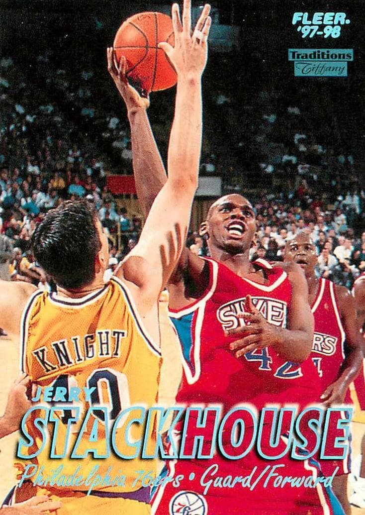 Jerry Stackhouse 1997 fleer Fleer