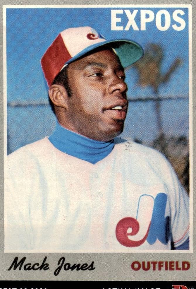 Mack Jones 1970 topps Topps