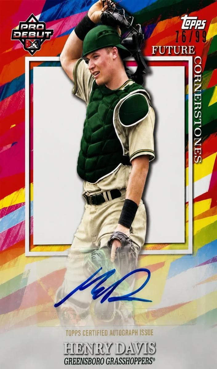Henry Davis 2022 topps