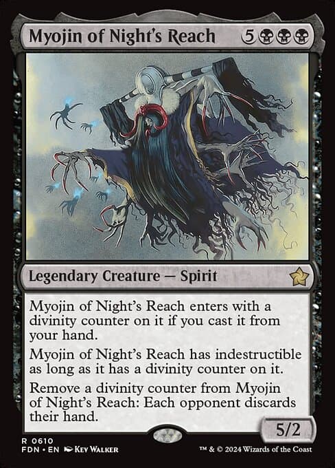 Myojin of Night's Reach 2024 Magic: The Gathering Foundations