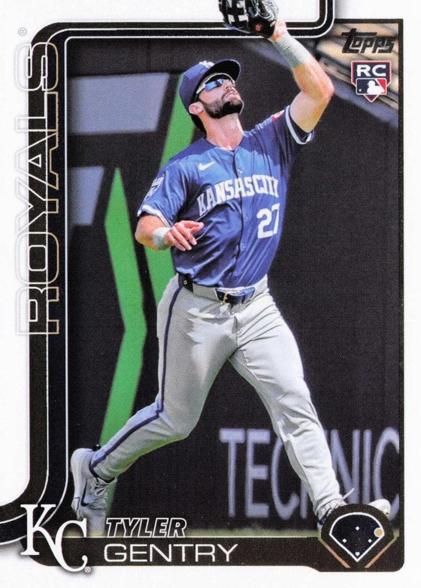 Tyler Gentry trading card