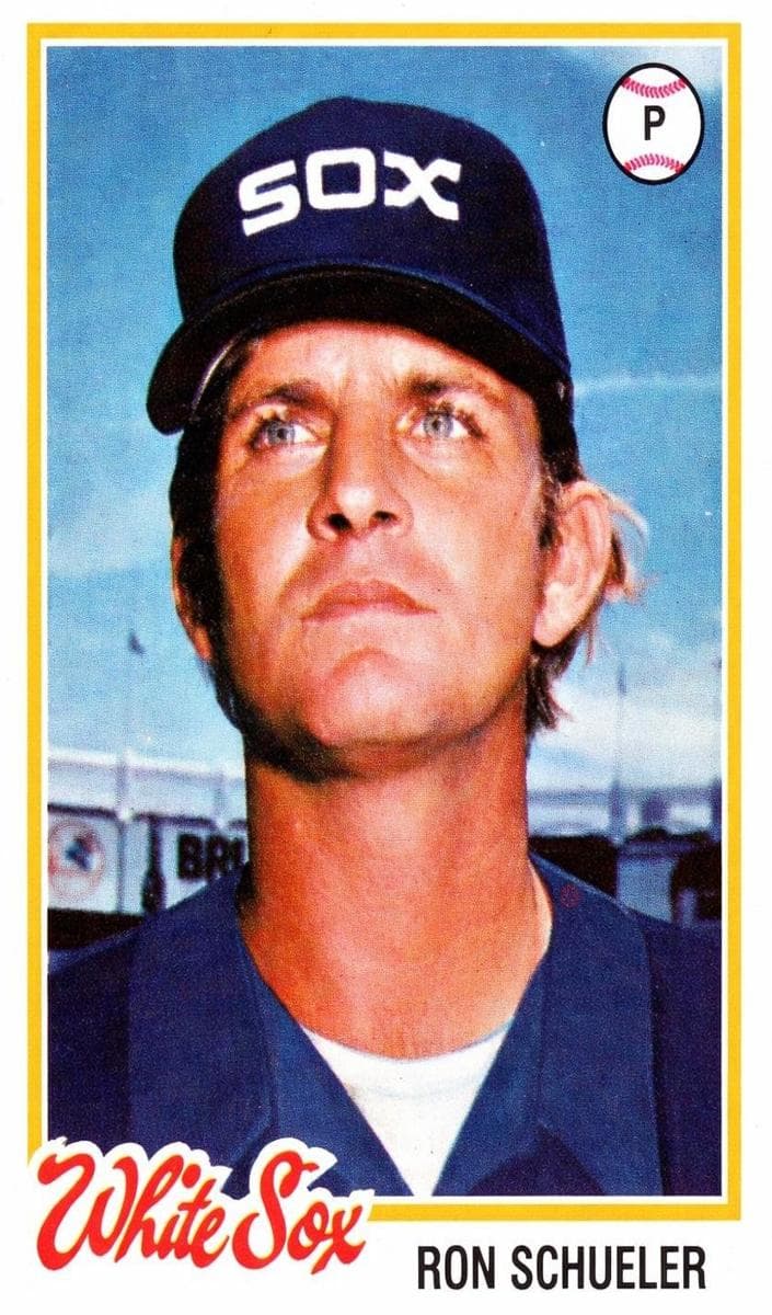 Ron Schueler 1978 topps Topps