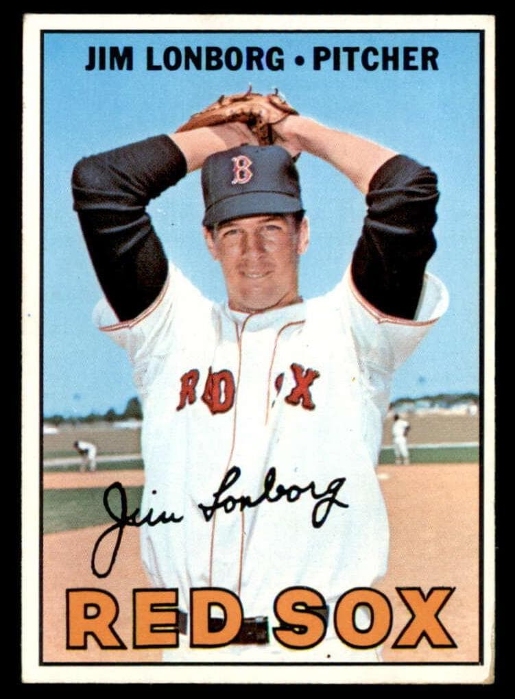 Jim Lonborg 1967 topps Topps