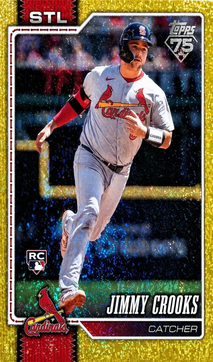 Jimmy Crooks trading card