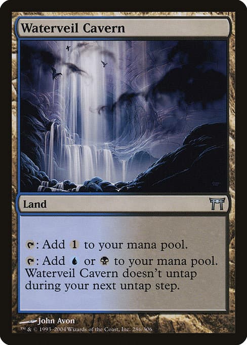 Waterveil Cavern 2004 Magic: The Gathering Champions of Kamigawa
