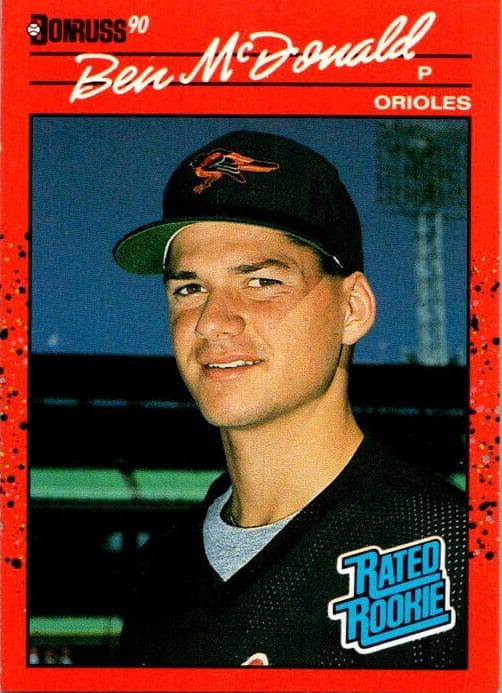 Ben McDonald trading card