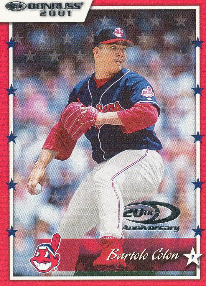 Bartolo Colon 2001 panini Donruss