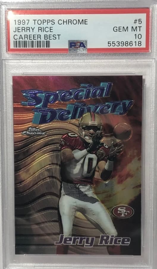 Jerry Rice 1997 topps