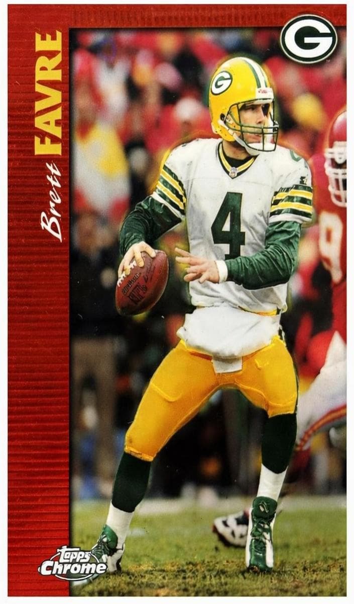 Brett Favre 1997 topps