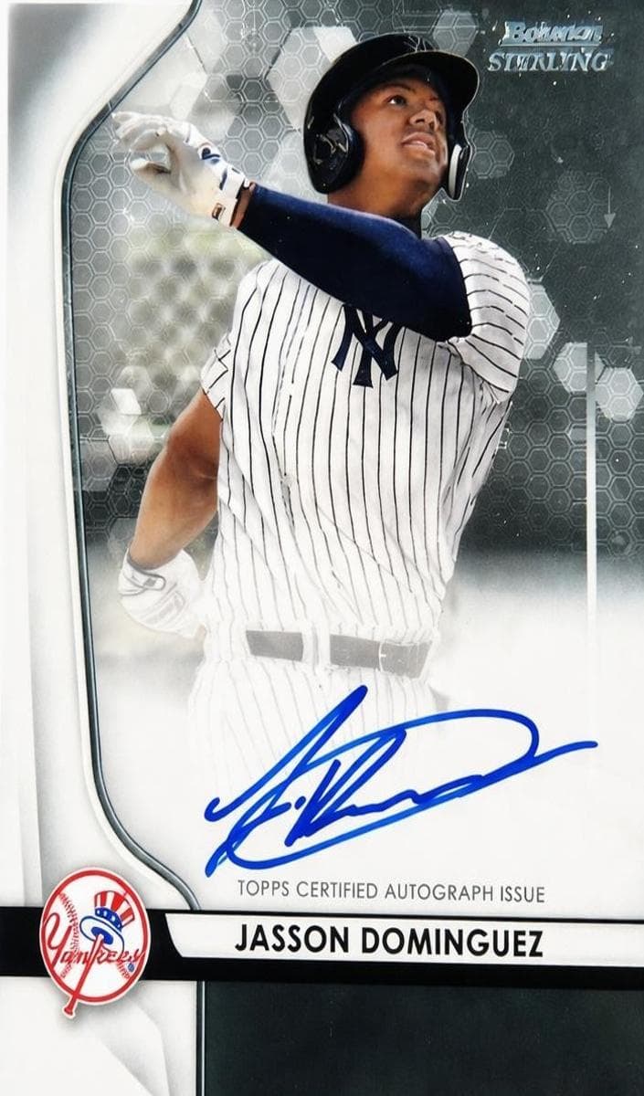 Jasson Dominguez 2020 bowman