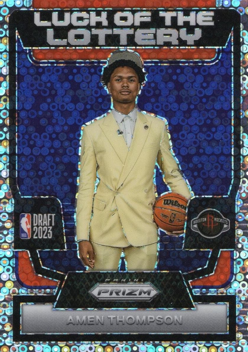 Amen Thompson 2023 Panini Prizm rookie card