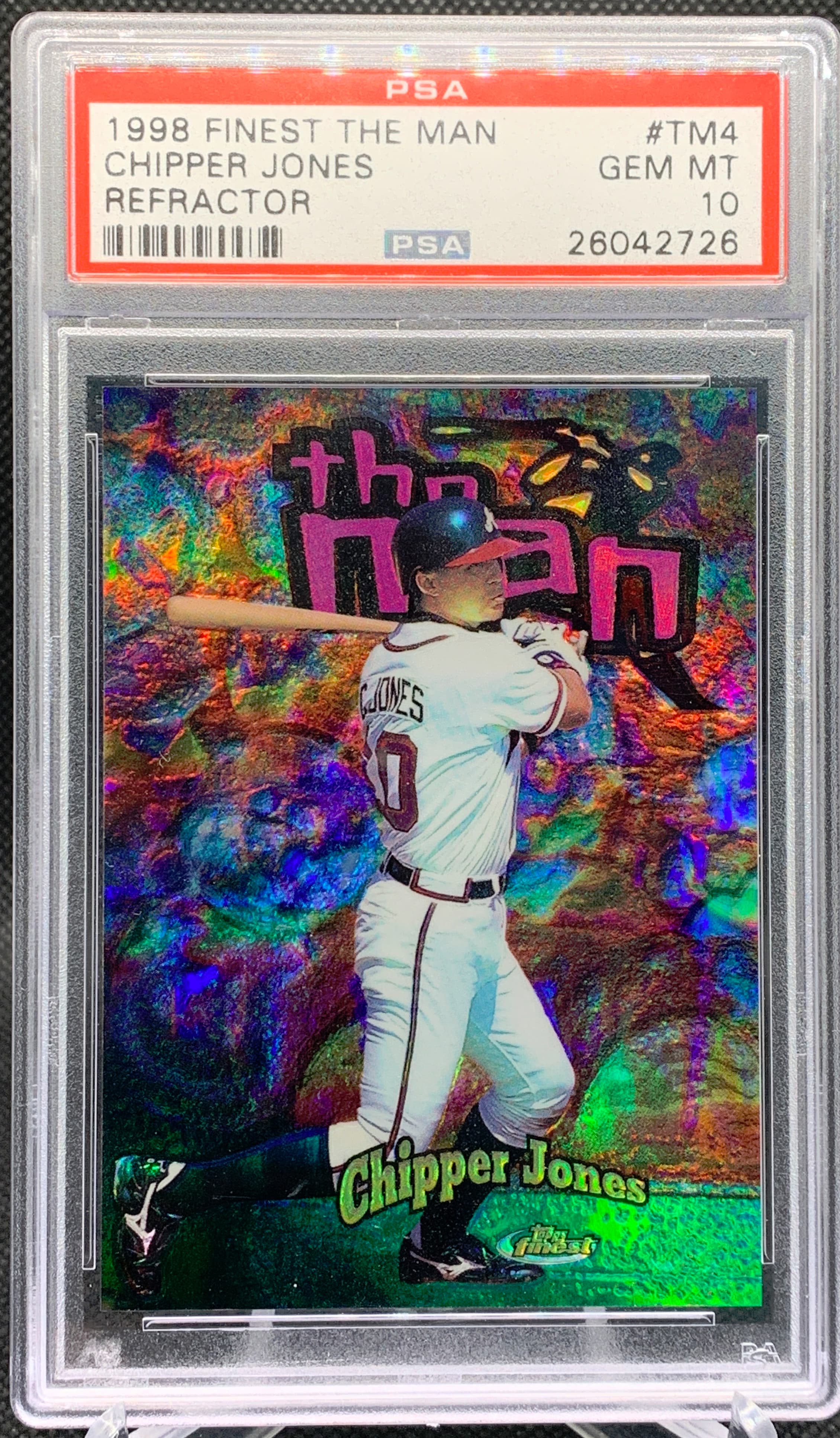 Chipper Jones 1998 unknown Finest