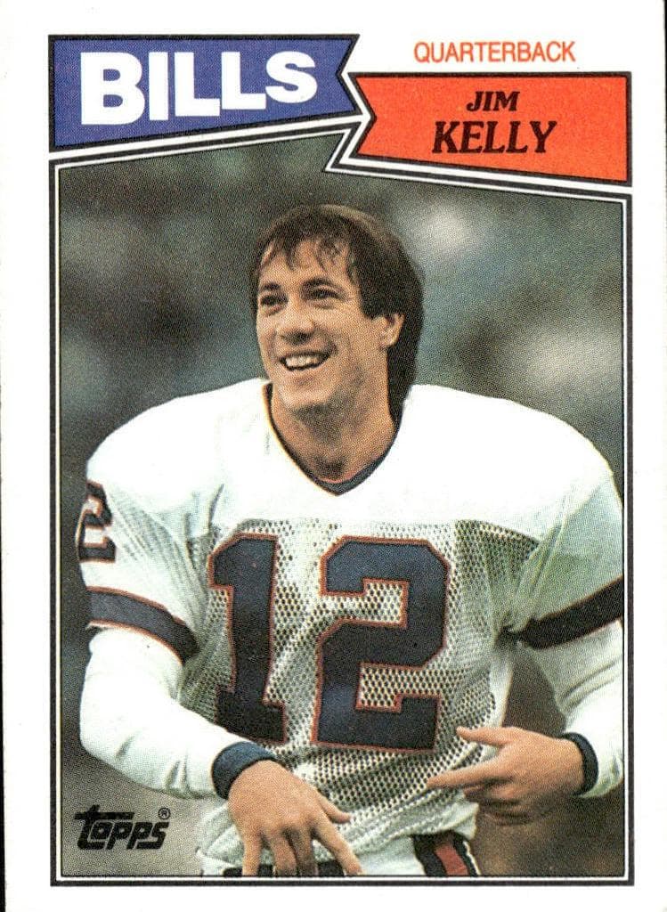 Jim Kelly trading card