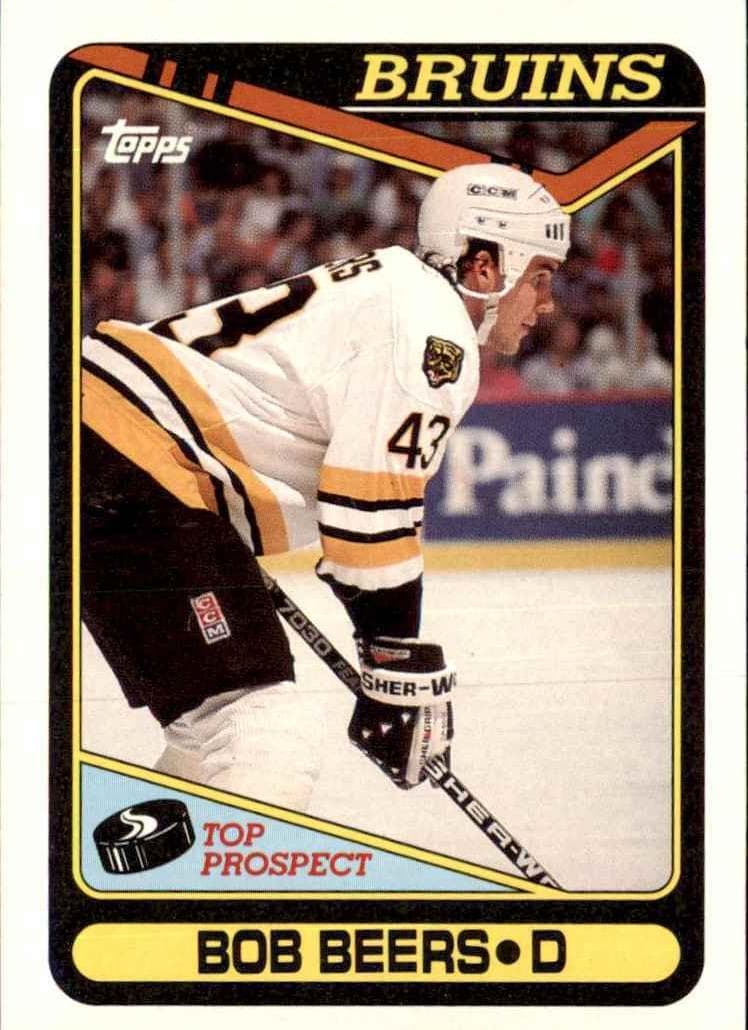 Bob Beers trading card