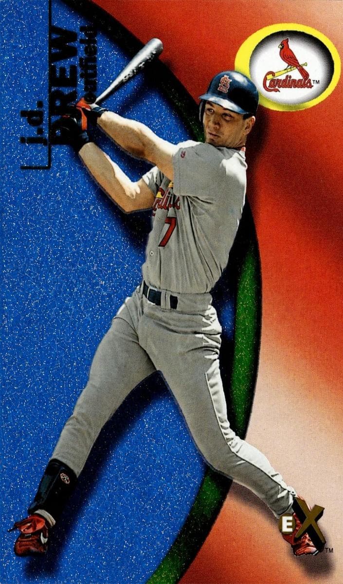 J.D. Drew 2001 fleer Fleer E-X