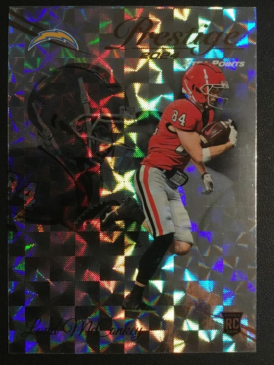 Ladd McConkey 2024 Prestige auto card
