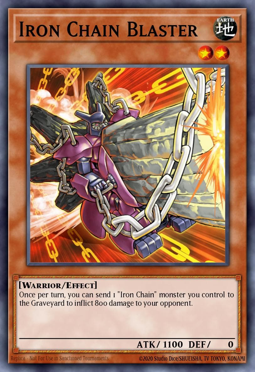 Iron Chain Blaster 2008 Yu-Gi-Oh! Crossroads of Chaos