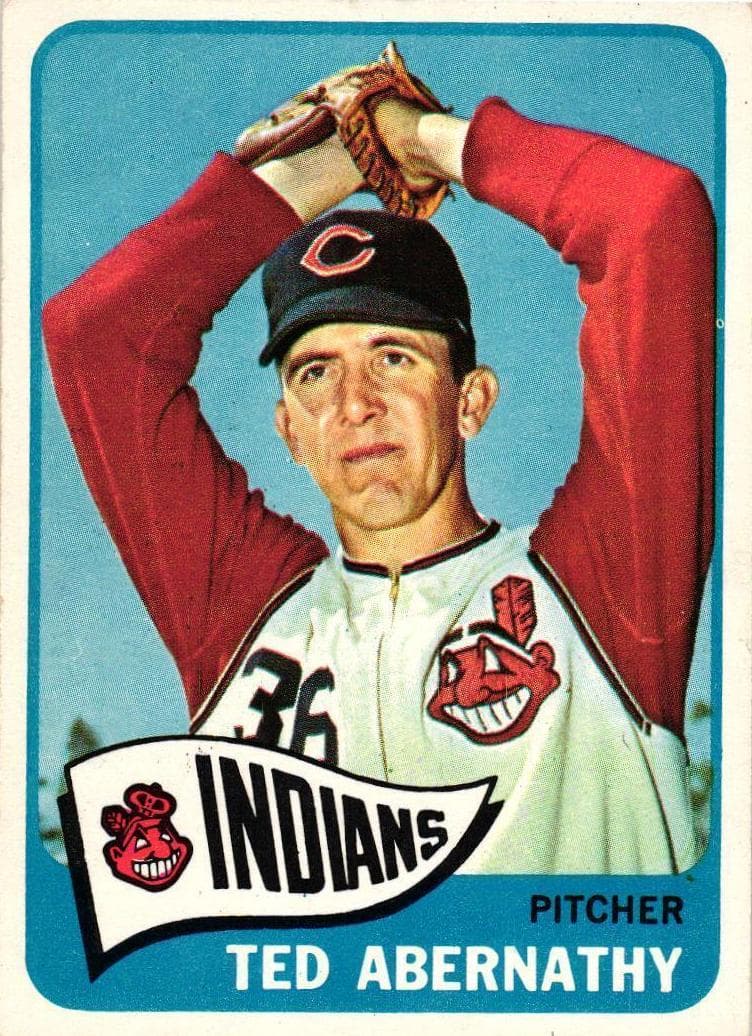 Ted Abernathy 1965 topps Topps