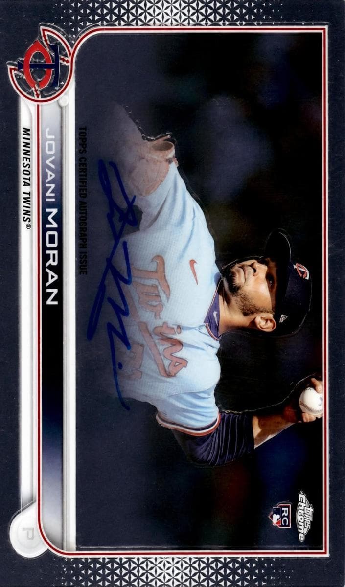 Jovani Moran trading card