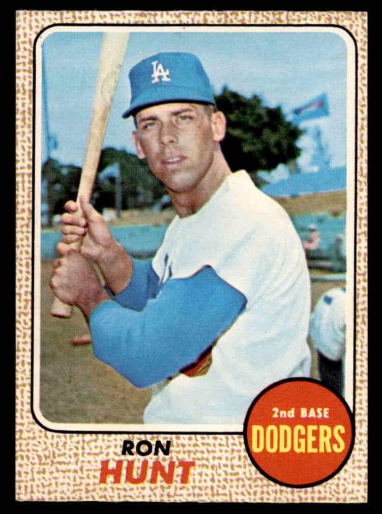 Ron Hunt 1968 topps O-Pee-Chee