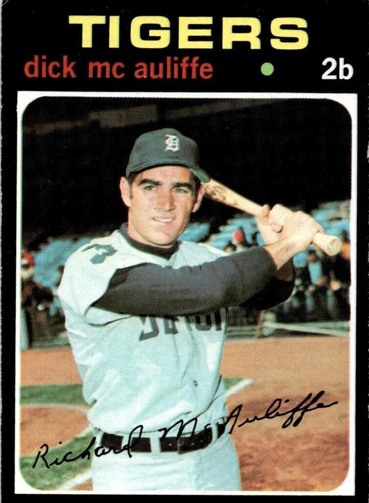 Dick McAuliffe 1971 topps Topps