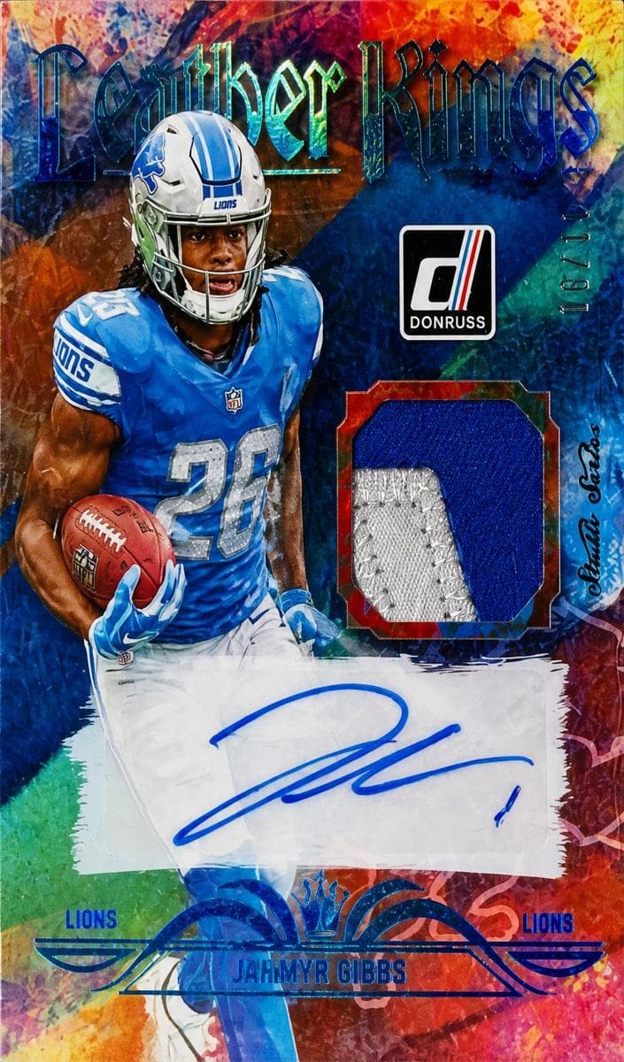 Jahmyr Gibbs 2023 panini Panini Donruss