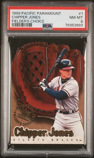 Chipper Jones 1999 unknown Pacific Paramount